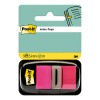 Zakładki uniwersalne różowy POST-IT 25,4 x 43,2 mm (50 zakładek)