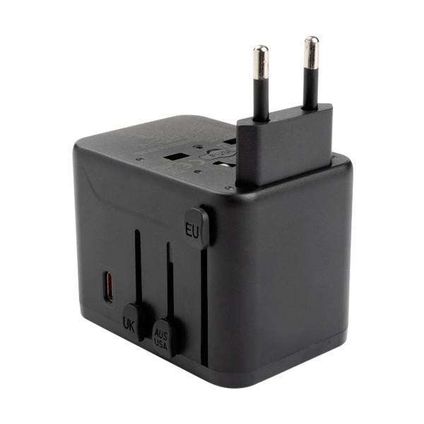 Adapter/ładowarka podróżna 35 W (2x USB-A + 3x USB-C), 123drukuj 390043 - 2