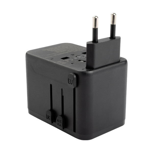 Adapter/ładowarka podróżna 67 W (1x USB-A + 3x USB-C), 123drukuj 390045 - 2