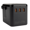 Adapter podróżny – ładowarka 67 W (1x USB-A + 3x USB-C), 123drukuj 390045 - 5
