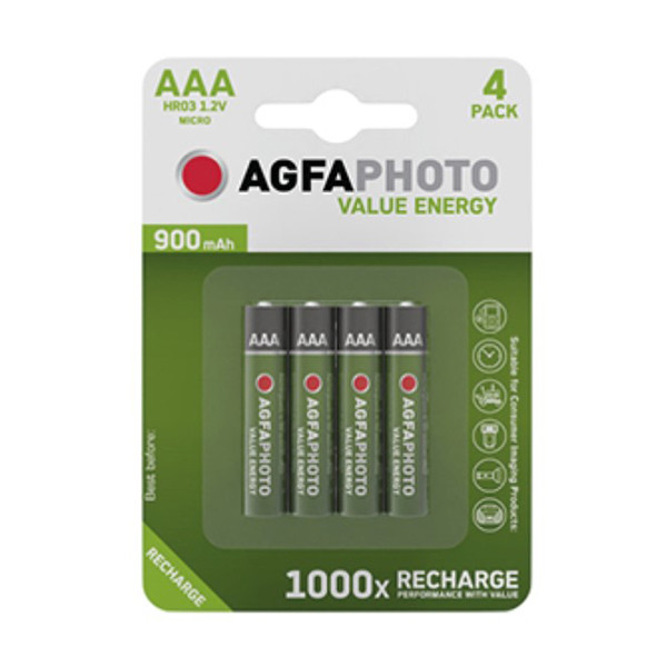 AgfaPhoto Akumulatorki Agfaphoto Micro AAA, 4 sztuki 131-802756 290024 - 1