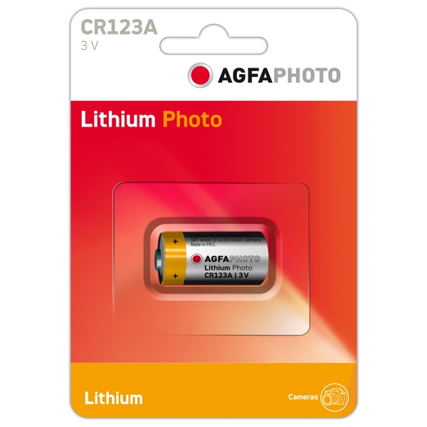 AgfaPhoto Bateria litowa Agfaphoto CR123A, 1 sztuka 120-802633 290014 - 1
