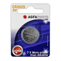 AgfaPhoto Bateria litowa Agfaphoto CR 2025, 1 sztuka 150-803425 290034