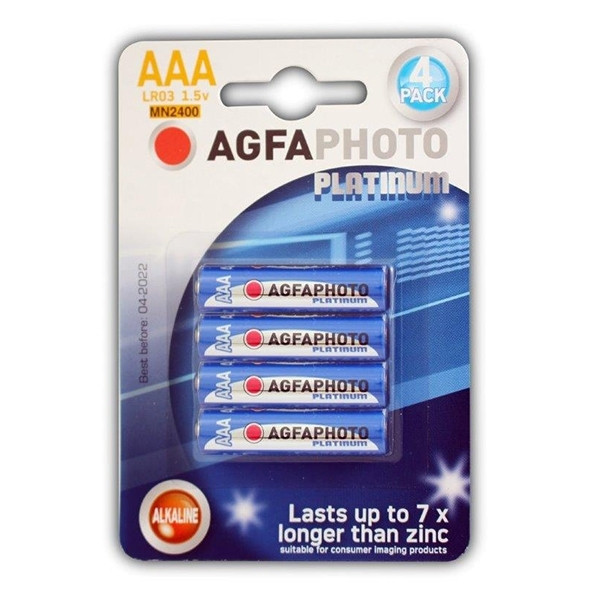 Baterie AAA LR03 AgfaPhoto Platinum, 4 sztuki 290000 - 1