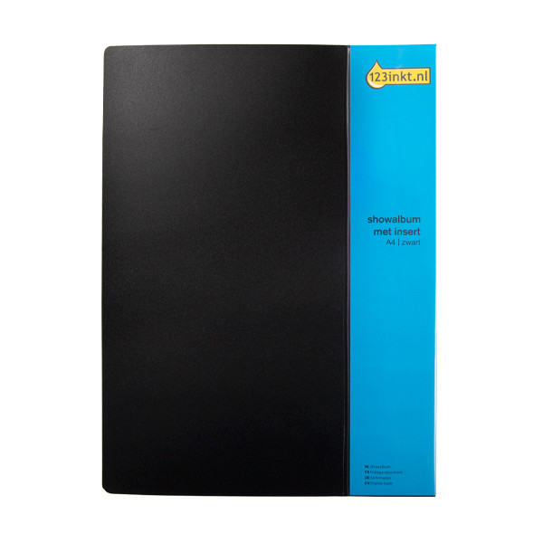 Album ofertowy z wkładką A4 czarny (10 koszulek), 123drukuj 301590 - 2