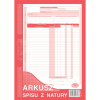 Arkusz spisu z natury (uniwersalny) 341-1