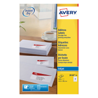 Avery Etykiety adresowe Avery Zweckform J8160-40, 840 etykiet, 63,5 x 38,1 mm J8160-40 212282