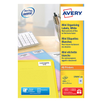 Avery Etykiety adresowe Avery Zweckform L7654-100, 4000 etykiet, 45,7 x 25,4 mm L7654-100 212643