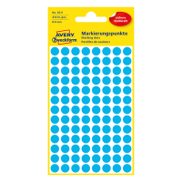 Avery Etykiety do znakowania Avery Zweckform 3009 niebieskie, 416 etykiet, fi 8 mm 3011 212324