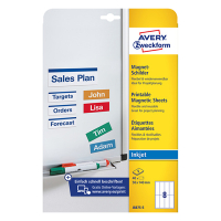 Avery Etykiety magnetyczne Avery Zweckform J8875-5 | 40 etykiet | 50 x 140 mm J8875-5 212236