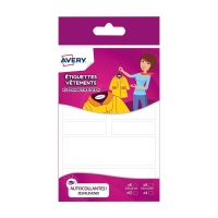 Avery Etykiety na tekstylia Avery ETVET36, 45 x 13 mm (36 sztuk) ETVET36 212804