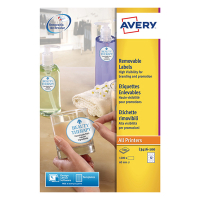 Avery Etykiety okrągłe Avery Zweckform L3416-100, fi 60 mm białe, 1200 etykiet L3416-100 212464