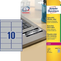 Avery Etykiety poliestrowe Avery Zweckform L6012-20 96 x 50,8 mm (200 etykiet) L6012-20 212450