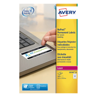 Avery Etykiety samoprzylepne NoPeel Avery Zweckform L6146-20E, 480 etykiet,  63,5 x 33,9 mm L6146-20E 212444