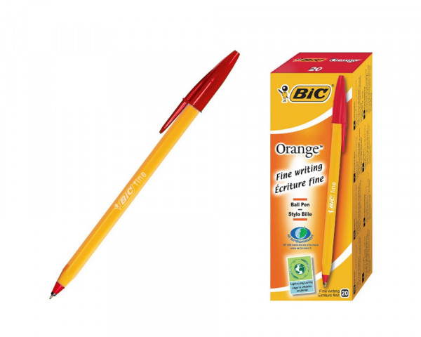 BIC Długopis BIC Orange czerwony (20 szt.)  246334 - 1