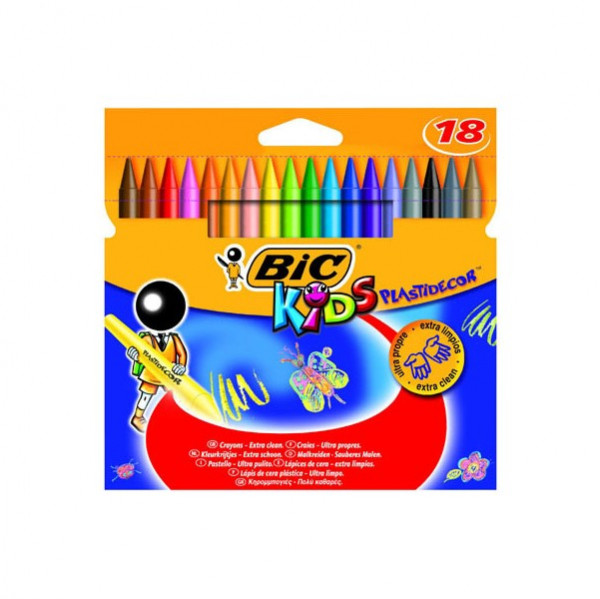 BIC Kredki świecowe BiC Kids 18 szt.  246451 - 1
