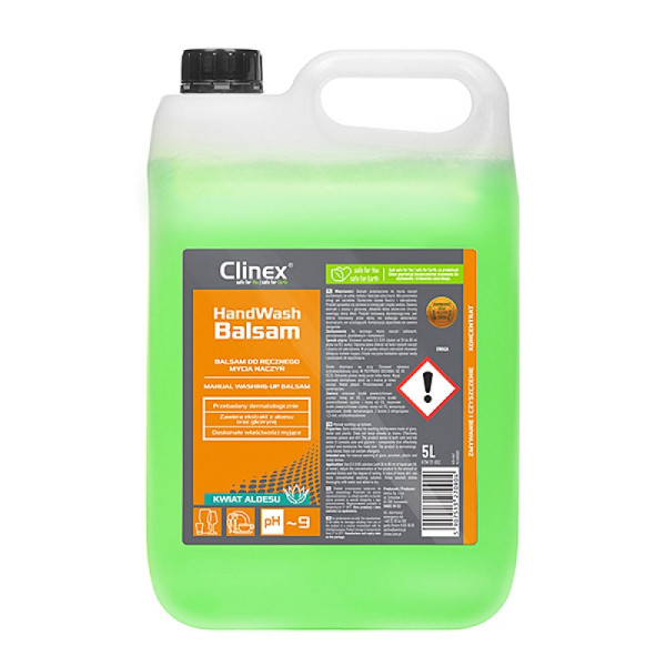 Balsam do mycia naczyń, Clinex Hand Wash Balsam 5L CL77052 248292 - 1