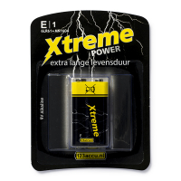 Bateria 6LR61 9V E-Block, 123drukuj Xtreme Power, 1 sztuka 6LR61P1B/10C MN1604C ADR00045