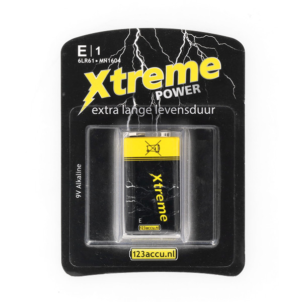 Bateria 6LR61 9V E-Block, 123drukuj Xtreme Power, 1 sztuka ADR00045 - 1