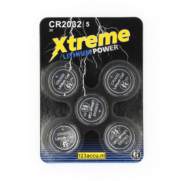 Baterie 123drukuj Xtreme Power CR2032, 5 sztuk ADR00046 - 1