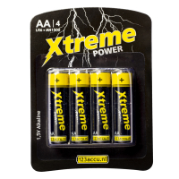 Baterie AA LR6 123drukuj Xtreme Power MN1500, 4 sztuki ADR00006