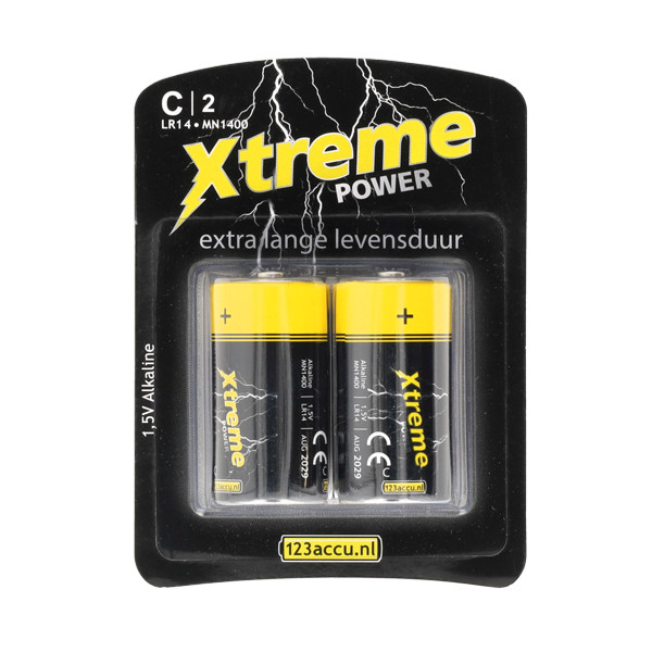 Baterie LR14 C 123drukuj Xtreme Power, 2 sztuki ADR00043 - 1