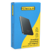 Bezprzewodowy powerbank ultrasmukły | czarny | (20 W, 5000 mAh) | 123drukuj ADR00363 - 10