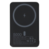 Bezprzewodowy powerbank ultrasmukły | czarny | (20 W, 5000 mAh) | 123drukuj ADR00363 - 5