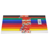 Bibuła marszczona 50 x 200cm, 10 rolek, mix kolorów 06351 246821