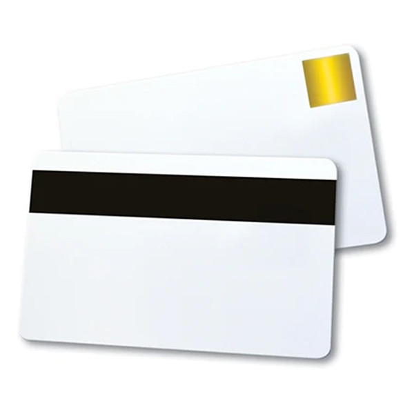Magicard CR80 karty plastikowe PVC HoloPatch z paskiem magnetycznym (500 szt.) 145004 - 1