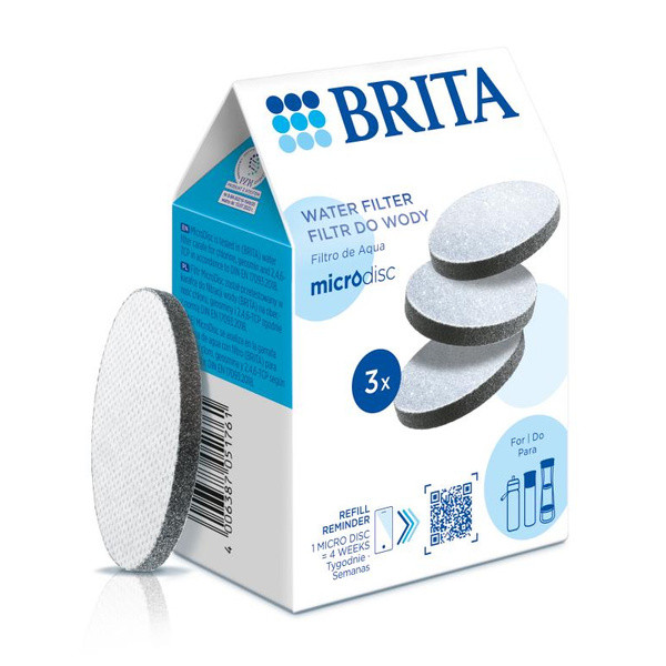 Brita Filtr do butelki/karafki MicroDisc | 3 szt. 547717 - 1