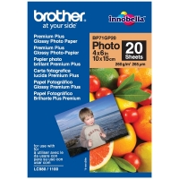 Brother BP71GP20 papier fotograficzny błyszczący 260 gramów 10 x 15 cm (20 kartek) 063502