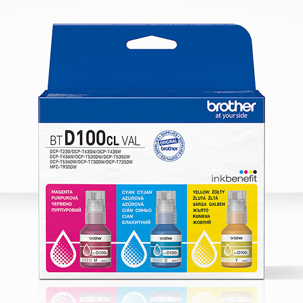 Brother BTD100CLVAL 3 kolory, oryginalny 051522 - 1