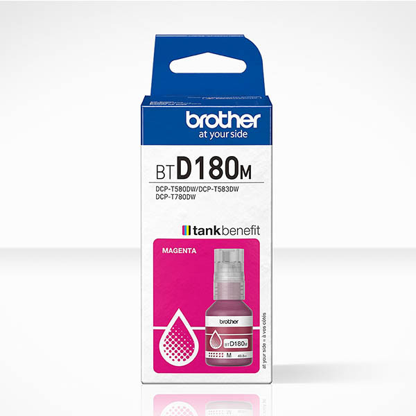 Brother BTD180M tusz czerwony, oryginalny (i) 051508 - 1
