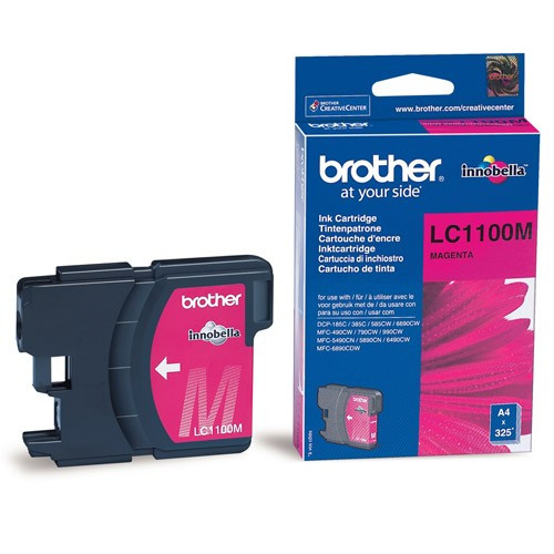 Brother LC-1100M tusz czerwony, oryginalny LC1100M 028857 - 1