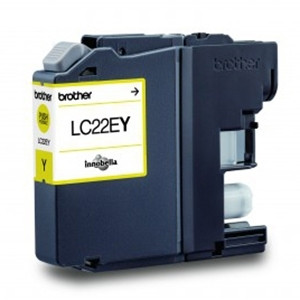 Brother LC-22EY tusz żółty, oryginalny LC22EY 028948 - 1