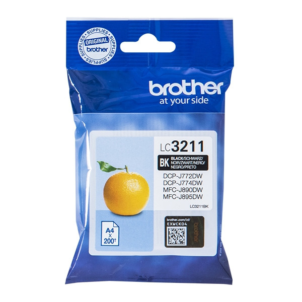 Brother LC-3211BK tusz czarny, oryginalny LC3211BK 028478 - 1