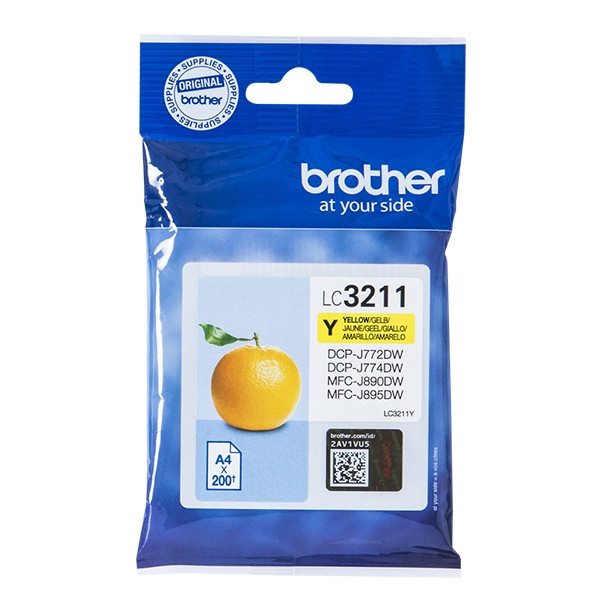 Brother LC-3211Y tusz żółty, oryginalny LC3211Y 028484 - 1