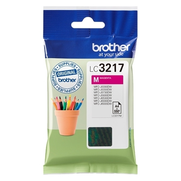 Brother LC-3217M tusz czerwony, oryginalny LC3217M 028904 - 1