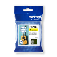 Brother LC-421XLY tusz żółty, zwiększona pojemność, oryginalny LC-421XLY 051300