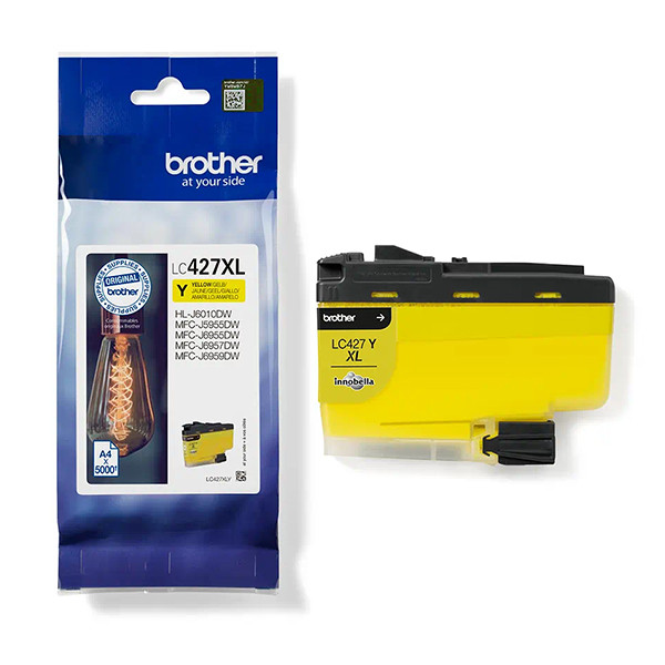Brother LC-427XLY tusz żółty, zwiększona pojemność, oryginalny 051348 - 1