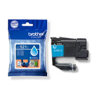 Brother LC-521C tusz niebieski, oryginalny 051472