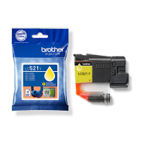Brother LC-521Y tusz żółty, oryginalny 051476