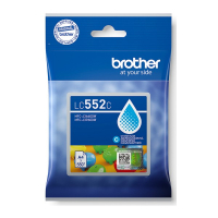 Brother LC-552C tusz niebieski, oryginalny 144920