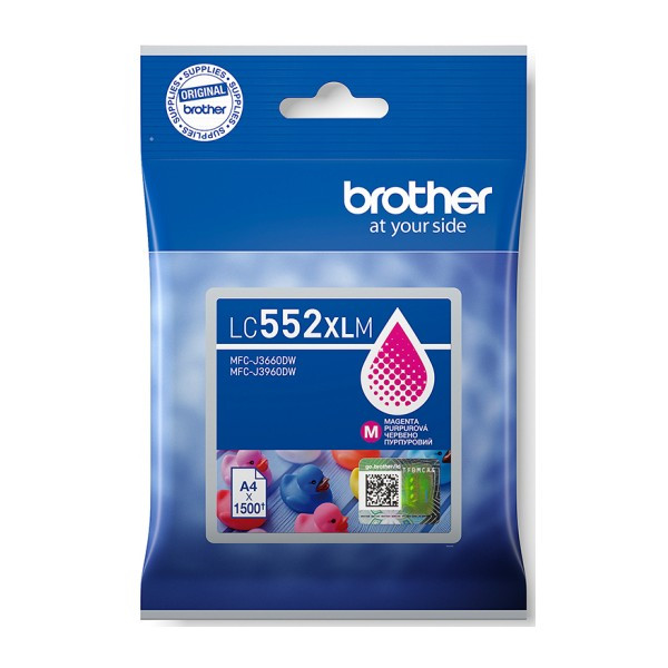 Brother LC-552XLM tusz czerwony, zwiększona pojemność, oryginalny 144925 - 1