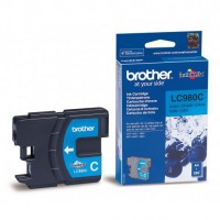 Brother LC-980C tusz niebieski, oryginalny LC980C 028870