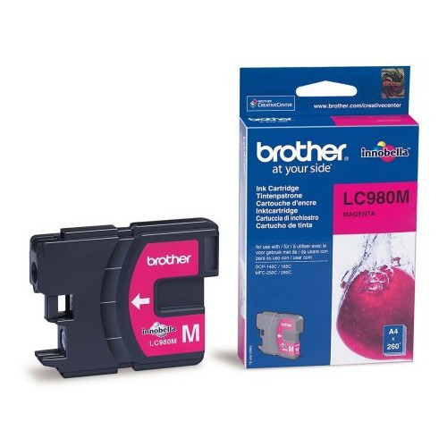 Brother LC-980M tusz czerwony, oryginalny LC980M 028872 - 1