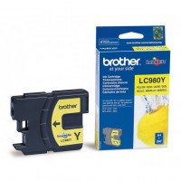 Brother LC-980Y tusz zółty, oryginalny LC980Y 028874