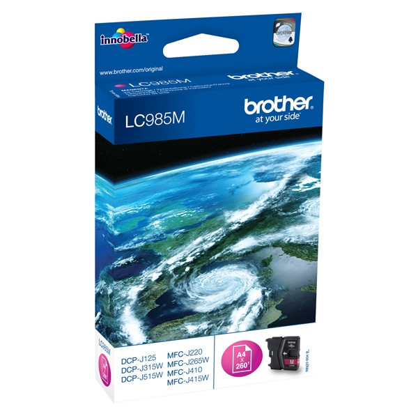 Brother LC-985M tusz czerwony, oryginalny LC985M 028332 - 1