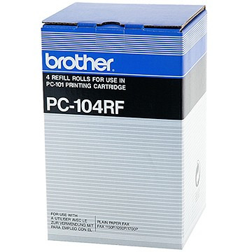 Brother PC-104RF 4 folie do faksu, oryginalny Brother PC104RF 029985 - 1